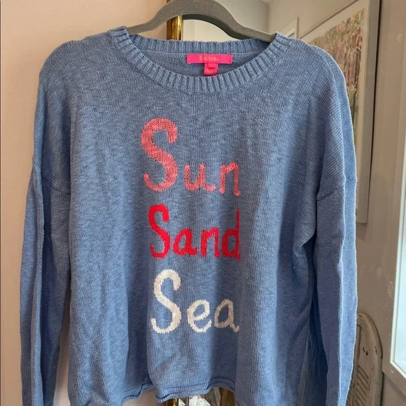 Lilly Pulitzer Sun Sand Sea pippy sweater - Picture 4 of 7